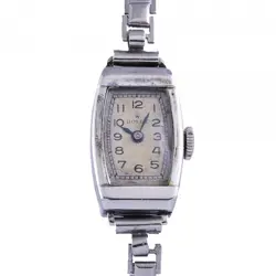 ROLEX SILVER DIAL USED WATCH WOMEN S