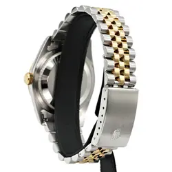 ROLEX DATEJUST 16233G 10PD WHITE T SS/YG AUTOMATIC 36mm 179931