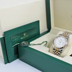 ROLEX DATEJUST 36 116231 WHITE ROMAN SS RG AUTOMATIC 2021 380288