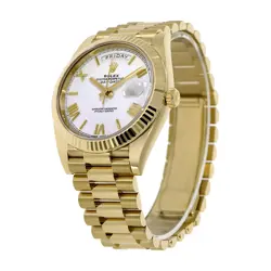 WHITE ROMAN NUMERALS