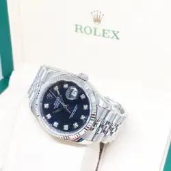 ROLEX 36MM BLACK DIAMONDS DATEJUST  116234 (Z SERIES)
