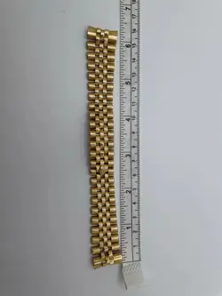 ROLEX DATEJUST 1601 18KT SOLID GOLD YEAR 1963 PIE PAN DIAL MEN'S WATCH