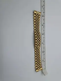 ROLEX DATEJUST 1601 18KT SOLID GOLD YEAR 1963 PIE PAN DIAL MEN'S WATCH