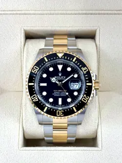 NEW 2022 ROLEX SEA-DWELLER 43MM 126603 TWO-TONE BLACK DIAL