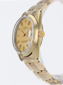 Rolex 40497: Gold Plated Date, Watch Ref. 1550, Circa 1978