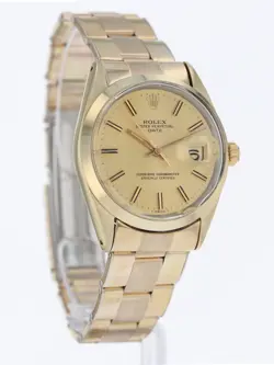Rolex 40497: Gold Plated Date, Watch Ref. 1550, Circa 1978