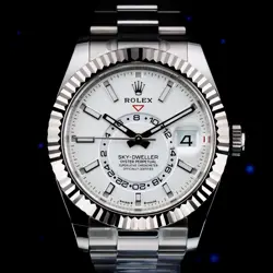 ROLEX SKY-DWELLER 42MM WHITE DIAL JUBILEE BRACELET 326934 COMPLETE SET 2025