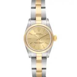 ROLEX OYSTER PERPETUAL NONDATE STEEL YELLOW GOLD LADIES WATCH 67183