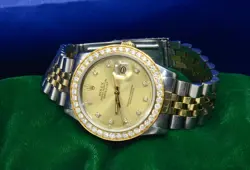 Rolex Oyster Perpetual DateJust Watch 18K Yellow Gold&Stainless Steel Ref.16030R
