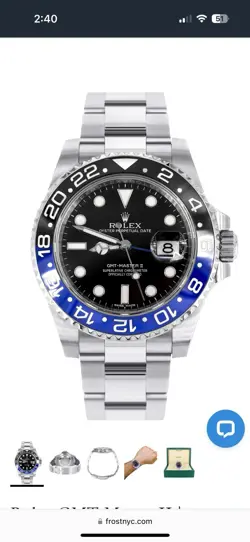116710BLNR WATCH **NO