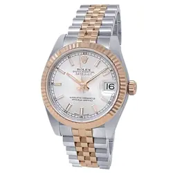 SILVER MIDSIZE WATCH