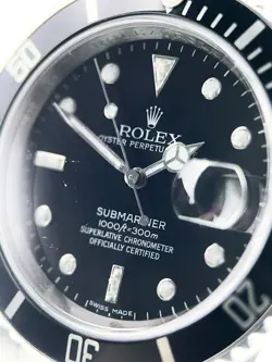 Rolex Submariner Date Stainless Steel Black Dial 40mm Auto. Men’s Watch 16610T