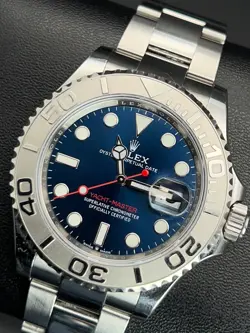 ROLEX YACHT-MASTER 40 116622 BLUE DIAL STAINLESS STEEL AUTOMATIC WATCH - 2022