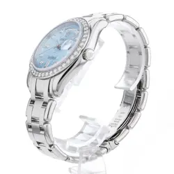 ROLEX Day Date Pearlmaster Bezel Diamond 8P Diamond 2P Baguette Diamond 1894...