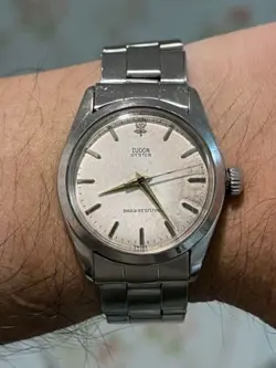 TUDOR PRINCE ROSE 7934 MANUAL SERVICED  ROLEX RIVET STRAP TUDOR BOX *DHL EXPRESS