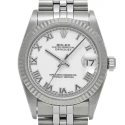 USED ROLEX Datejust 78274 White Case Size 31×31mm Unisex Watch #31127