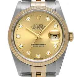 USED ROLEX Datejust 16233G Case Size 36×36mm Men's Watch #32717