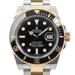 USED ROLEX SUBMARINER 116613LN BLACK CASE SIZE 40MM MEN'S WATCH #32107