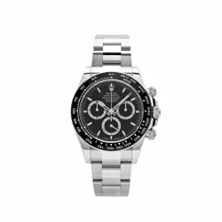 ROLEX DAYTONA 126500LN STAINLESS STEEL BLACK DIAL (2024)