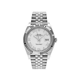 ROLEX DATEJUST 126334 STAINLESS STEEL WHITE DIAL JUBILEE
