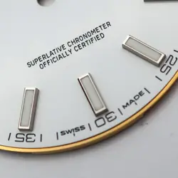 ROLEX WHITE DIAL