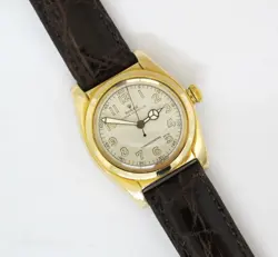 VINTAGE ROLEX BUBBLEBACK REF.2940 ORIGINAL DIAL MINT CONDITION 14K GOLD TOP