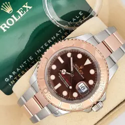 CHOCOLATE DIAL GOLD/STEEL