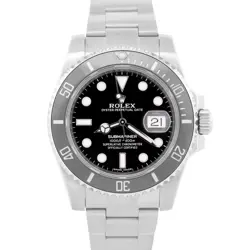2019 PAPERS ROLEX SUBMARINER DATE BLACK STEEL CERAMIC 40MM 116610 LN WATCH BOX