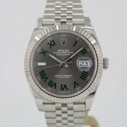 ROLEX DATEJUST 41 WIMBLEDON DIAL - JUBILEE - 126334 (PRE-OWNED)