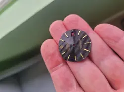 Rolex 100% original quick set black 16233,16014 tapestry/tuxedo dial. Real Mint!