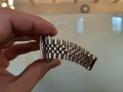 Vintage 1971 Rolex Datejust 1601 No Lume Steel Silver Sunburst Dial Unpolised?