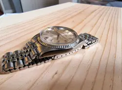 Vintage 1971 Rolex Datejust 1601 No Lume Steel Silver Sunburst Dial Unpolised?