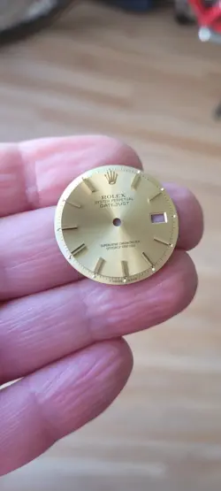 GOLD DIAL FOR