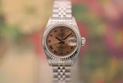 2000 Rolex Ladies Datejust Ref. 79174 | Salmon Dial | Box and Papers