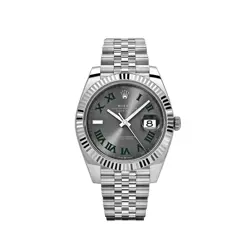 ROLEX DATEJUST 126334 'WIMBLEDON' STAINLESS STEEL SLATE DIAL JUBILEE (2025)
