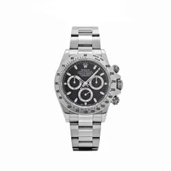 ROLEX DAYTONA 116520 STAINLESS STEEL BLACK DIAL (2015)