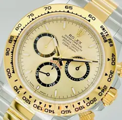 ROLEX 126503 DAYTONA COSMOGRAPH 40MM 18K YELLOW GOLD STEEL CHAMPAGNE DIAL OYSTER