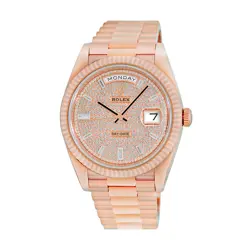 ROLEX 18K ROSE GOLD 40MM ROLEX DAY DATE PRESIDENT 228235 BOX WARRANTY 2022