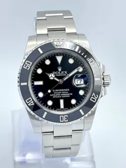 ROLEX SUBMARINER DATE 116610LN 40MM BLACK DIAL CERAMIC BEZEL OYSTER BOX PAPERS