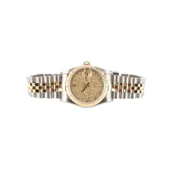 Rolex Day-Date 31 Combo 10P Diamond Computer Dial Women's Watch 34354