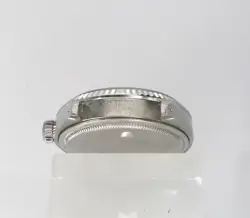 Vintage 1968 ROLEX Datejust 1600 36mm Riveted Oyster Silver Mens Swiss Watch