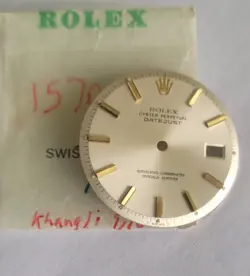 1601 DIAL SILVER