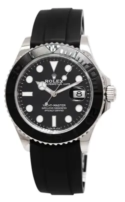 Rolex Yacht-Master 42mm 18kt White Gold Men's Oysterflex Watch B/P 23 226659