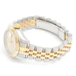 ROLEX DATEJUST 10P Diamond Y# Computer SS×YG 179143G #032