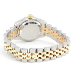ROLEX DATEJUST 10P Diamond Y# Computer SS×YG 179143G #032