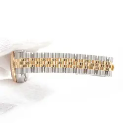 ROLEX DATEJUST 10P Diamond Y# Computer SS×YG 179143G #032