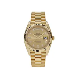 ROLEX DAY-DATE 228238 YELLOW GOLD CHAMPAGNE DIAMOND DIAL (2024)
