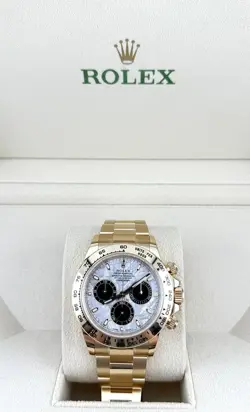 ROLEX DAYTONA 116508 YELLOW GOLD METEORITE DIAL