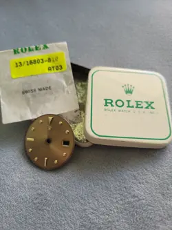 Rolex vintage Submariner Tropical Nipple Dial for 16803 ,16808 ,16613,super rare