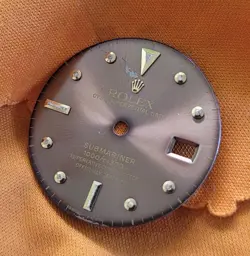 Rolex vintage Submariner Tropical Nipple Dial for 16803 ,16808 ,16613,super rare